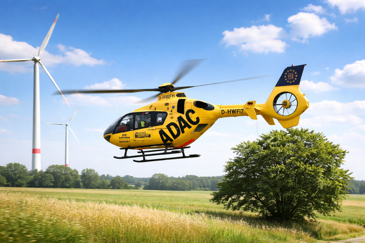 ADAC-Rettungshubschrauber Christoph 5 (Kennzeichen D-HWFH)