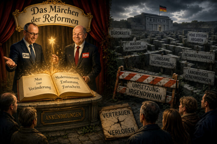 CDU und SPD – das Märchen der Reformen