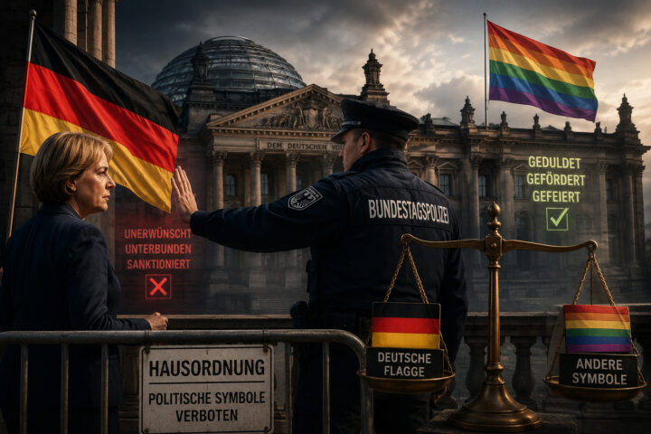 Deutschlandflagge unerwünscht? Der Fall Beatrix von Storch und der Verdacht politischer Befangenheit im Bundestag