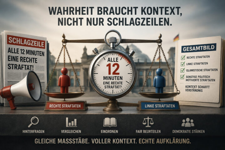Alle 12 Minuten eine rechte Straftat? Warum die Debatte mehr Kontext braucht