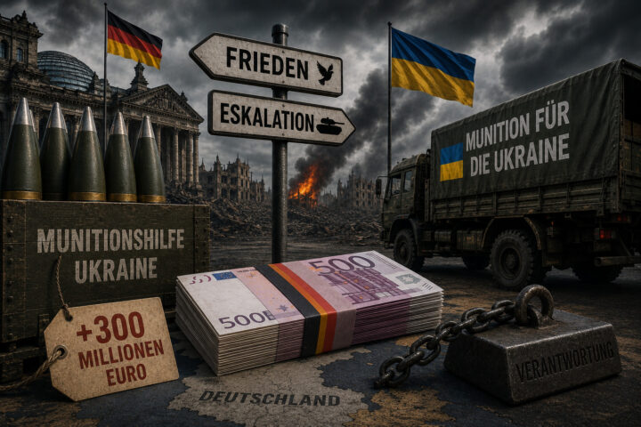 300 Millionen Euro mehr für Munition