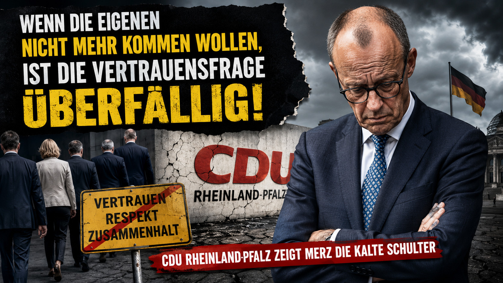 CDU Rheinland-Pfalz gegen Merz