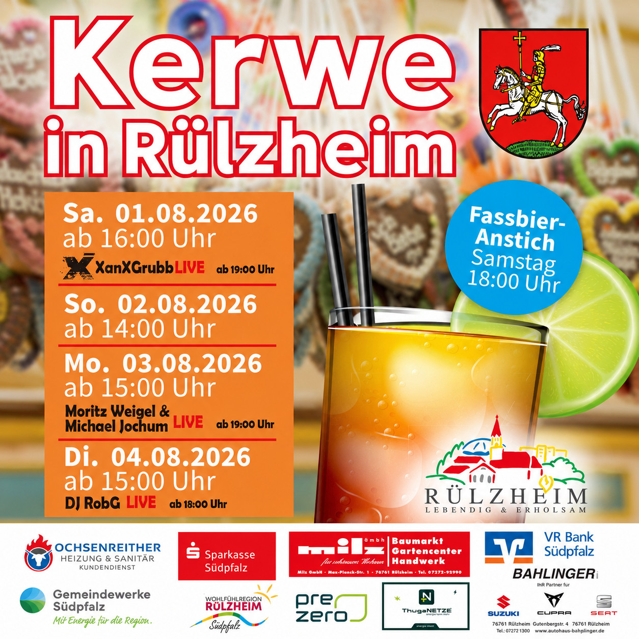 Kerwe in Rülzheim 2026
