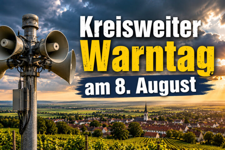 Kreisweiter Warntag am 8. August
