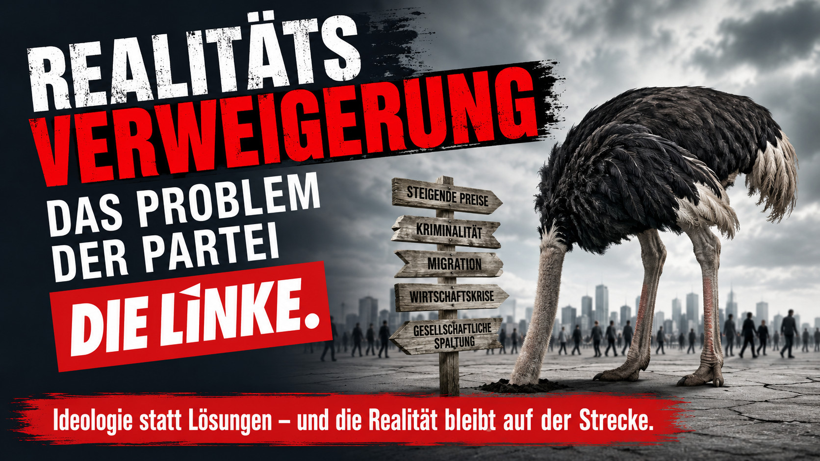 Ideologie statt Realität: Das Grundproblem der Partei Die Linke