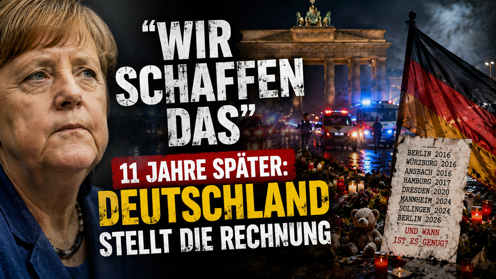 Angela Merkel (2015) - „Wir schaffen das“