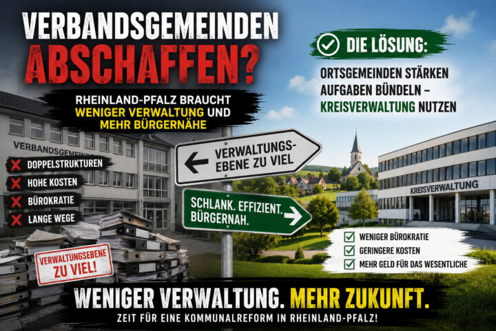 Verbandsgemeinden abschaffen?