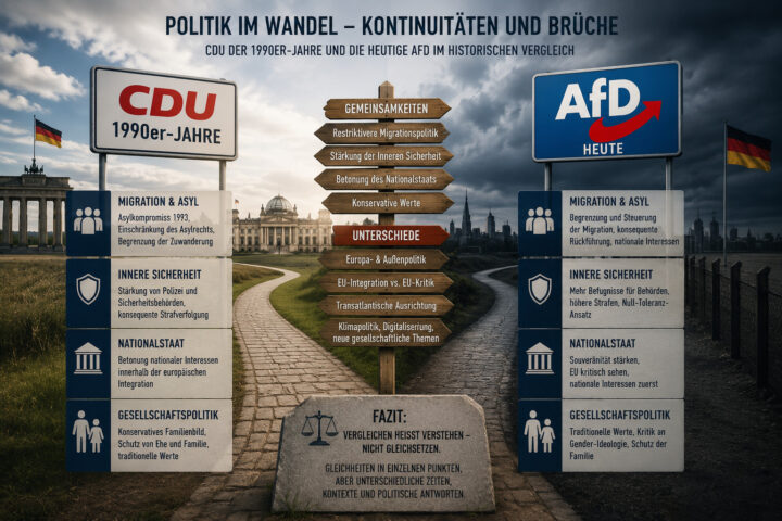 CDU der 1990er-Jahre und die heutige AfD