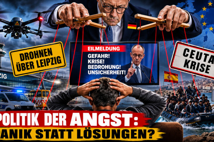 Drohnen über Leipzig, Ceuta-Krise und die Angstmaschine der Politik