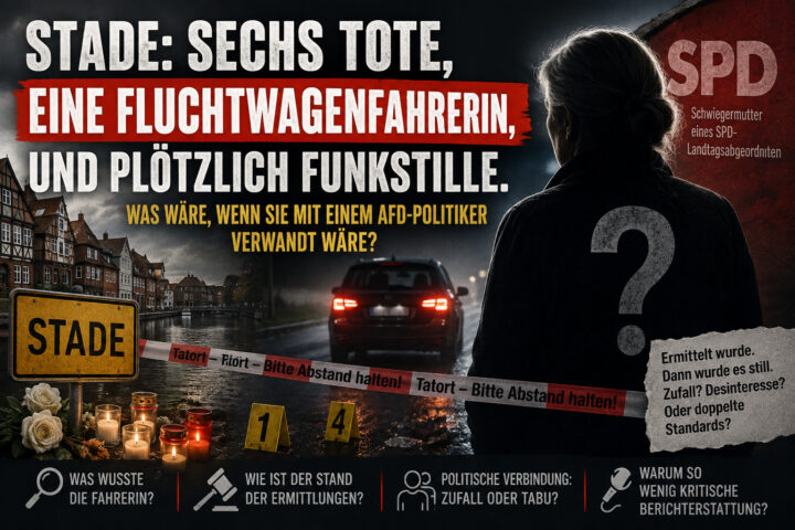 Fluchtwagenfahrerin von Stade: Was wäre, wenn sie mit einem AfD-Politiker verwandt wäre?