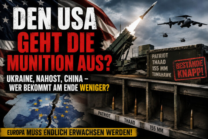Den USA geht die Munition aus? Warum Europas Abhängigkeit jetzt zum Problem wird