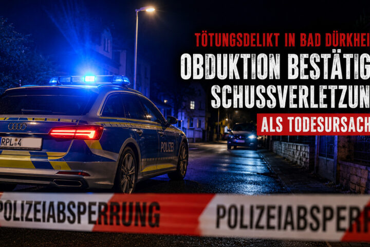 Tötungsdelikt Bad Dürkheim Obduktion