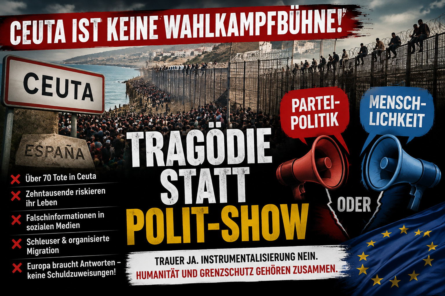 Ceuta, Migration und AfD: Warum die SPD-Kritik zu kurz greift