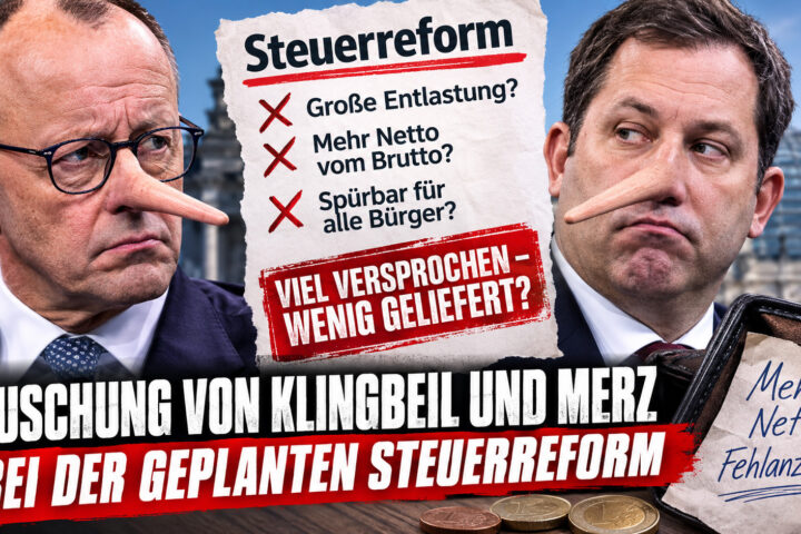 Steuerreform von Klingbeil und Merz: Große Versprechen, kleine Entlastung?