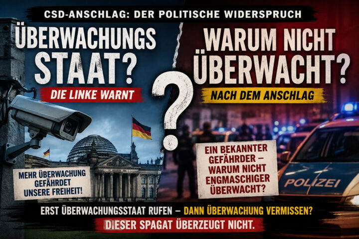 Clara Bünger und der CSD-Anschlag: Der Überwachungs-Widerspruch der Linken