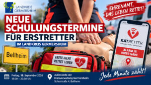 Neue Erstretter-Schulungen im Landkreis Germersheim