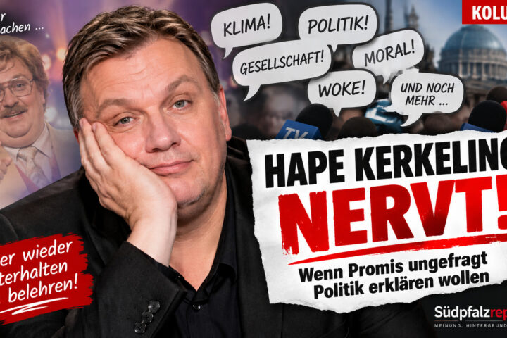Hape Kerkeling nervt: Wenn Promis ungefragt Politik erklären