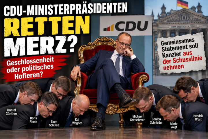 CDU-Ministerpräsidenten retten Merz? Gemeinsames Statement sorgt für neue Debatte